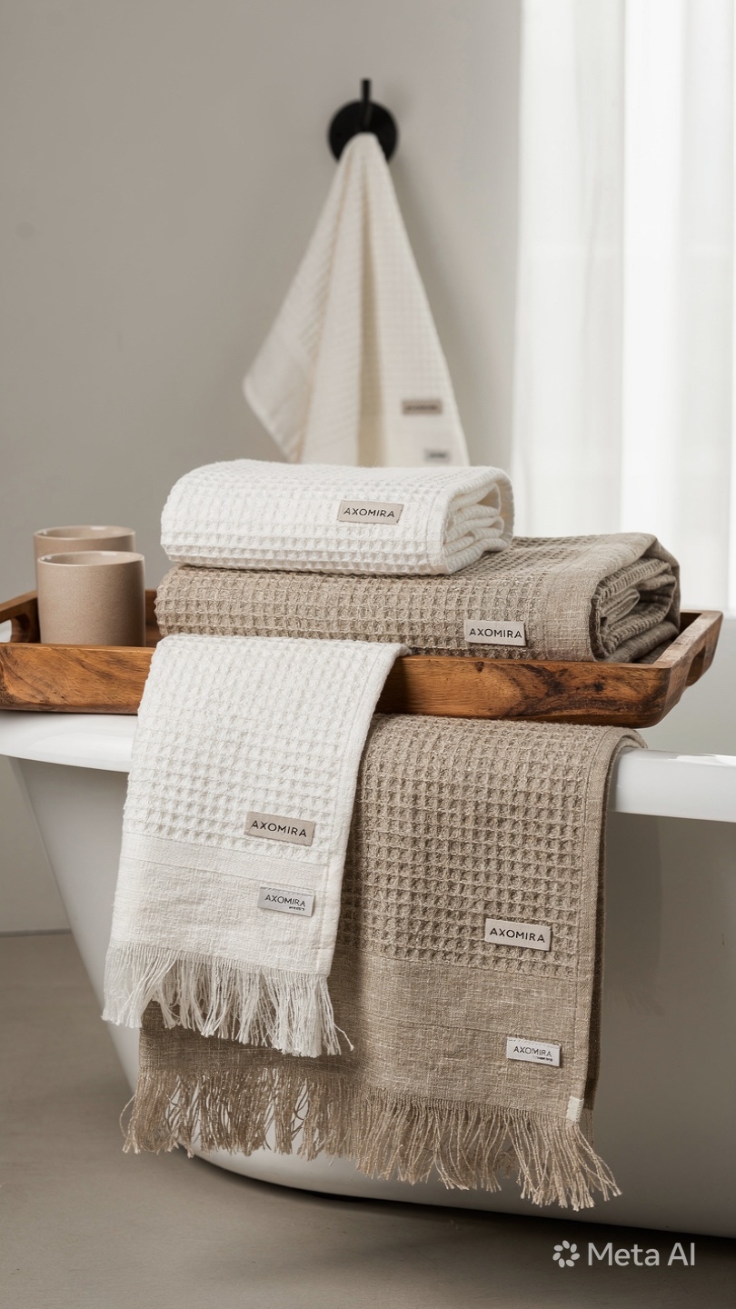Linen Bath Towels